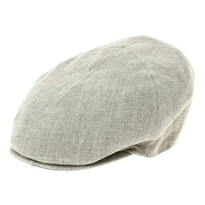 Casquette Bec de Canard Calabria Lin Beige- Traclet Reference : 10865 | Chapellerie Traclet