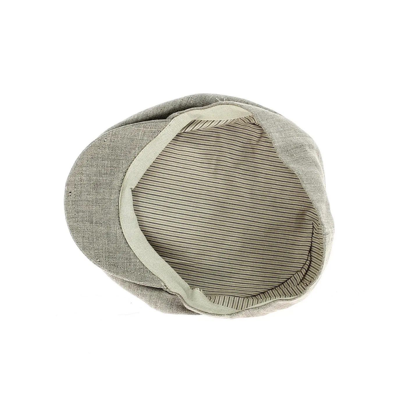 Calabria Duck Bill Linen Cap in Beige - Traclet Reference: 10865 | Traclet Hat Shop