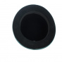 Melon Hat Zeleno Wool Felt Black & Green - Traclet