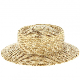 copy of Canotier Enfant Simple Paille Naturelle - Traclet