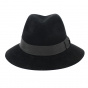 Indiana Jones Traveller Hat Black Felt Hair - Crambes