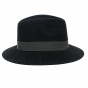 Indiana Jones Traveller Hat Black Fur Felt - Crambes