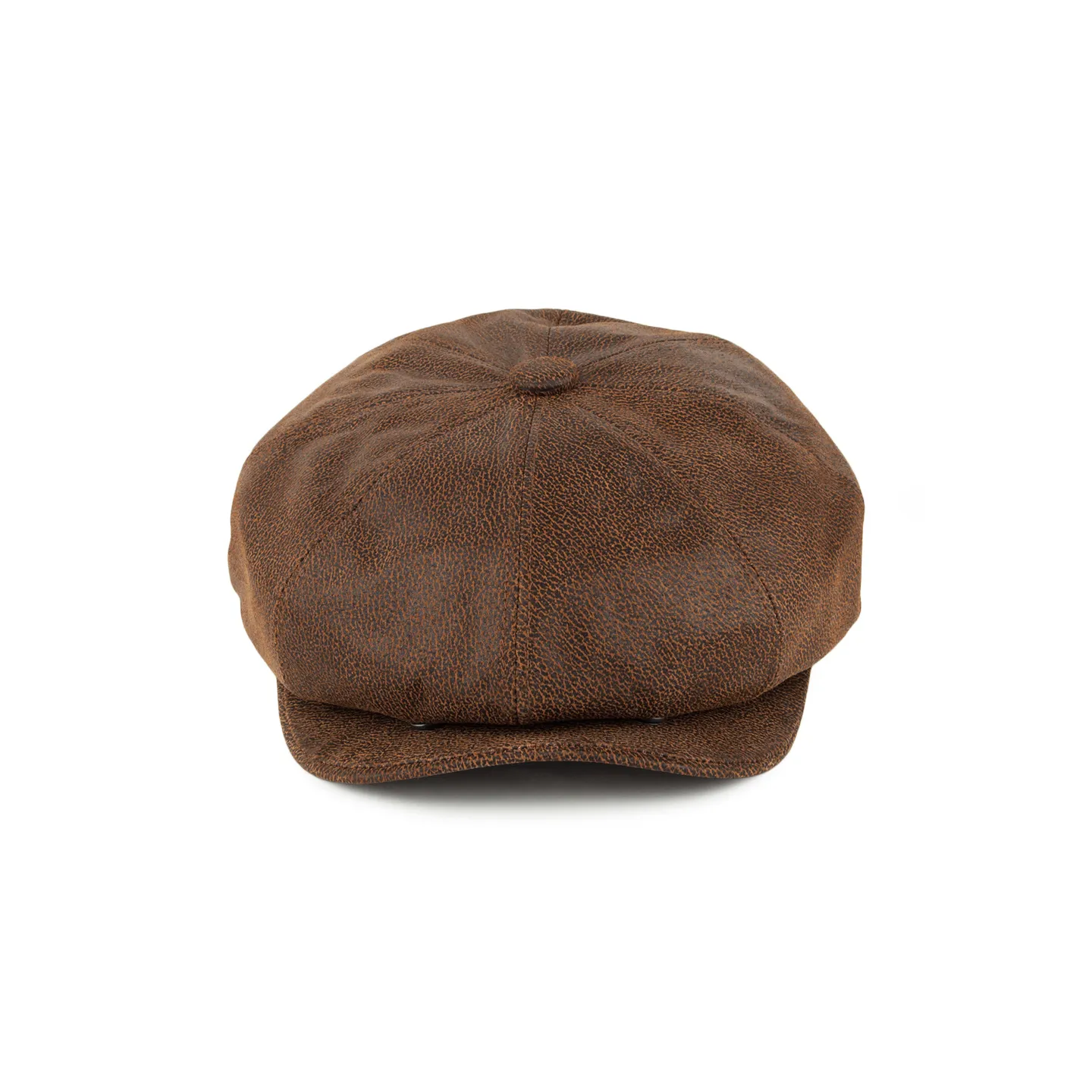 Casquette 8 cotes cuir viellie Flechet Reference : 827 | Chapellerie Traclet