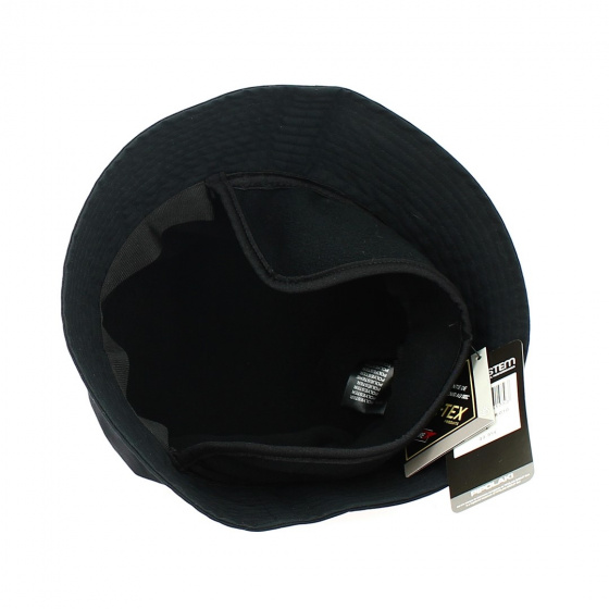 Gore-Tex Leader Bucket Hat with Ear Flaps Black - Pipolaki
