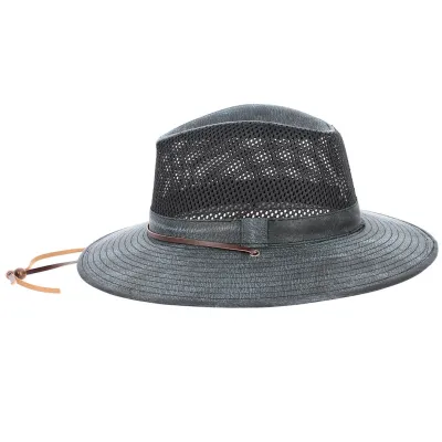 Chapeau Traveller Africa Bleu - Aussie Apparel Reference : 12474 | Chapellerie Traclet