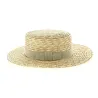 Canotier Apeldoorn Paille Naturelle - TRACLET Reference : 11621 | Chapellerie Traclet