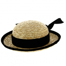copy of Canotier Enfant Simple Paille Naturelle - Traclet