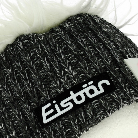 Grey Heather Wool Ear Flap Beanie Gisbert - Eisbär Grey Heather Wool Ear Flap Beanie Gisbert - Eisbär