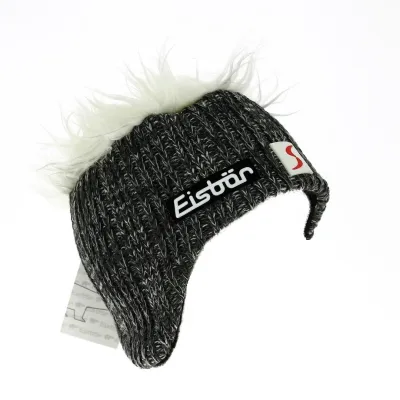 Grey Heather Wool Ear Flap Beanie Gisbert - Eisbär Reference: 12512 | Traclet Hat Shop