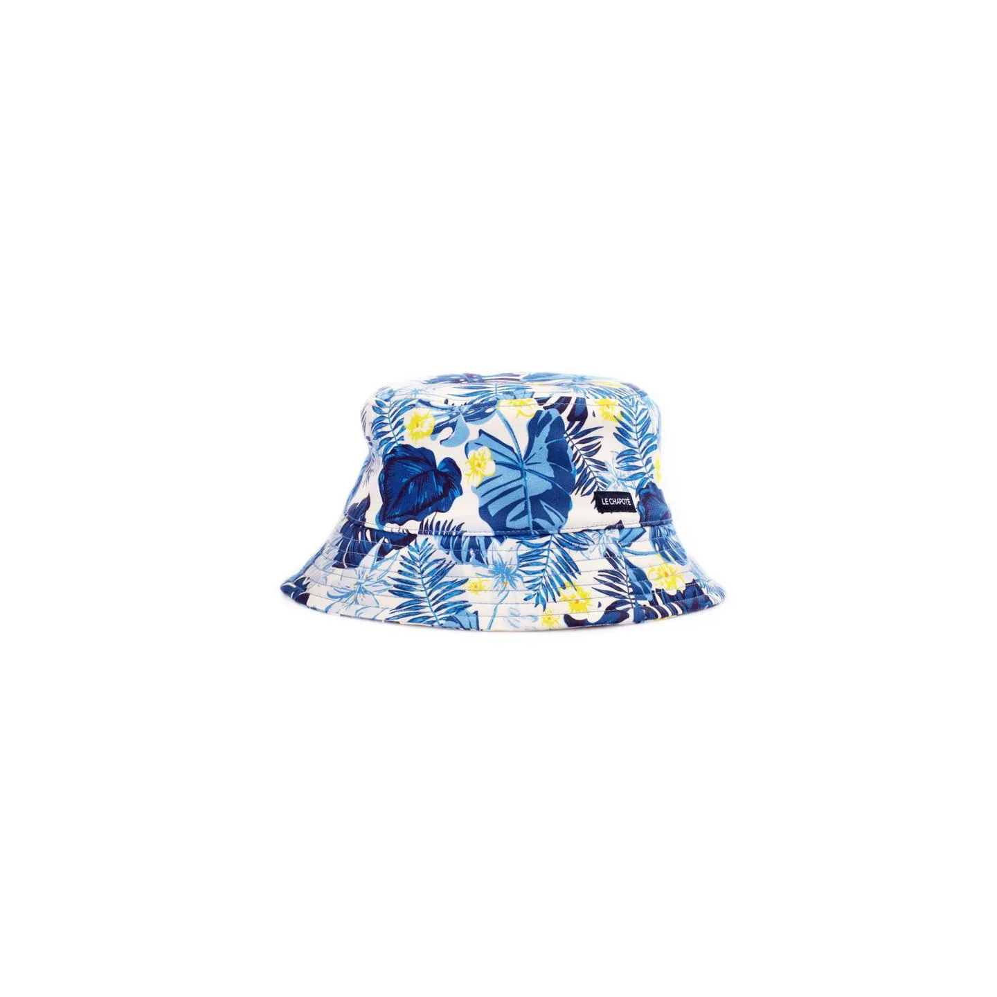 Bob Blue Jungle Coton Bleu - Le Chapoté Paris Reference : 12528 | Chapellerie Traclet