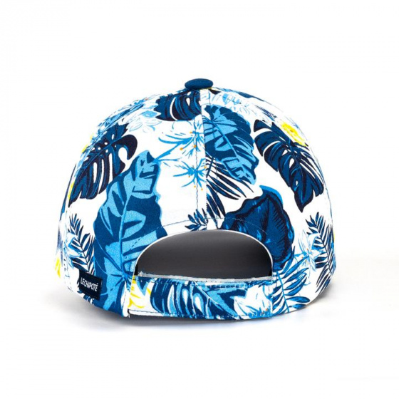 Casquette Baseball Blue Jungle Coton Bleu - le Chapoté Paris