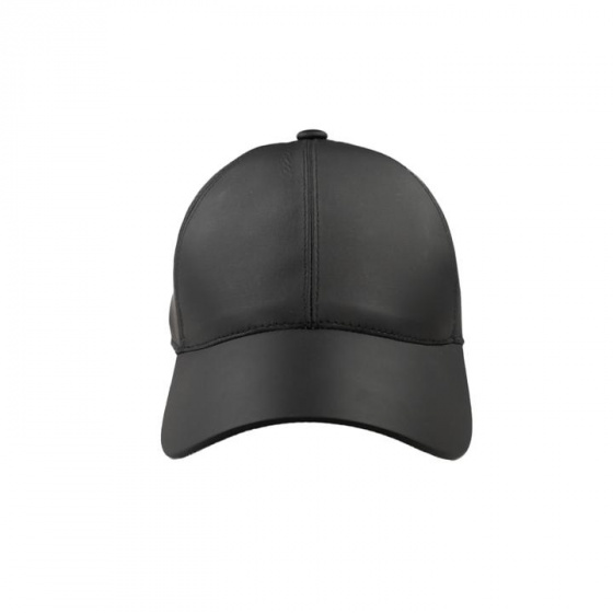 Casquette Baseball Pluie Noir - le Chapoté Paris Casquette Baseball Pluie Noir - le Chapoté Paris