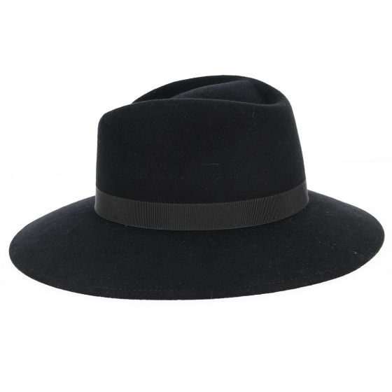 Capeline Occitane Feutre Laine Noir - Traclet