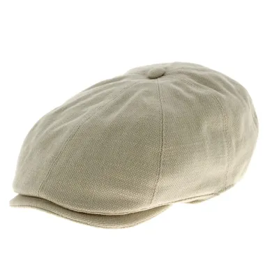 Natural Cotton Eight Panel Cap - Le Chapoté Paris Reference: 12538 | Chapellerie Traclet