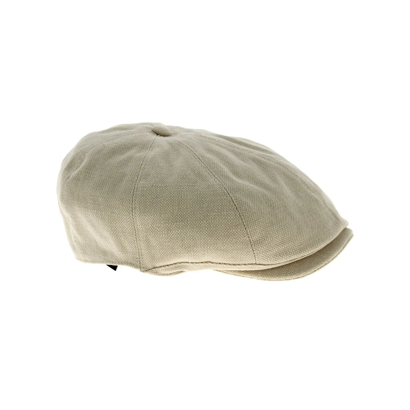 Casquette Huit Côtes Coton Naturel - le Chapoté Paris Reference : 12538 | Chapellerie Traclet