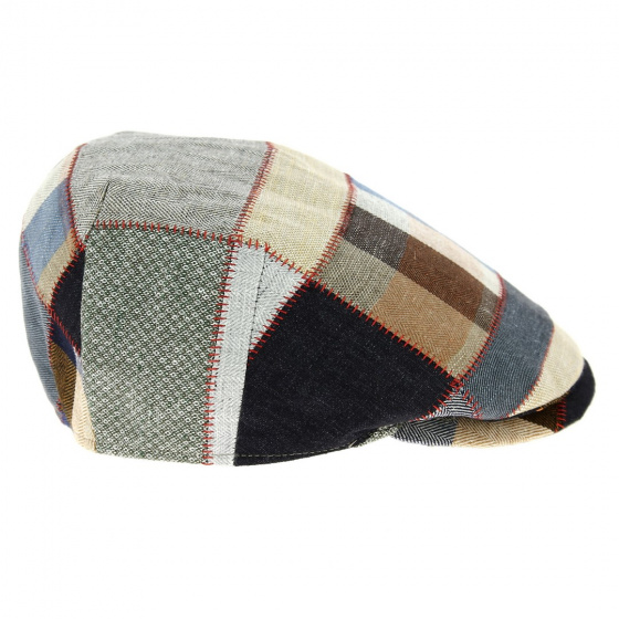 Casquette Bec de Canard Patchwork Mischelli Lin - Traclet