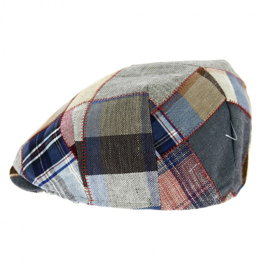 Casquette Bec de Canard Patchwork Mischelli Lin - Traclet