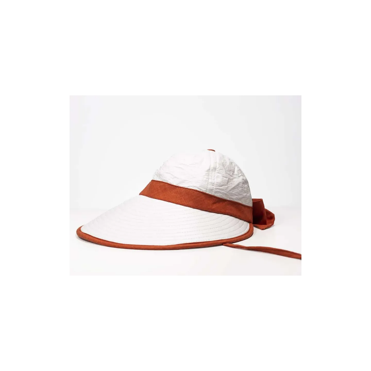 Bauloise High Protection Visor Cap Terracotta - Soway Reference: 9136 | Traclet Hat Shop