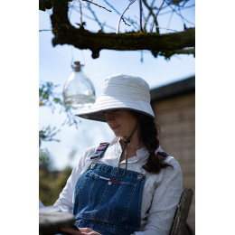 White & Grey Nantes Cap - Soway