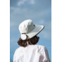 White & Grey Nantes Cap - Soway