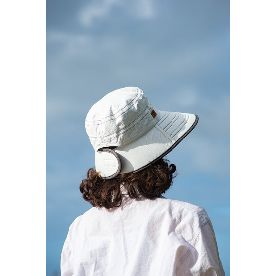 Casquette Nantaise Blanche & Grise - Soway Casquette Nantaise Blanche & Grise - Soway