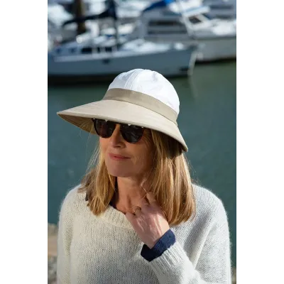 Beige Cannoise Anti-UV Cap- Soway