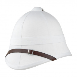 Casque Colonial Type Anglais Blanc