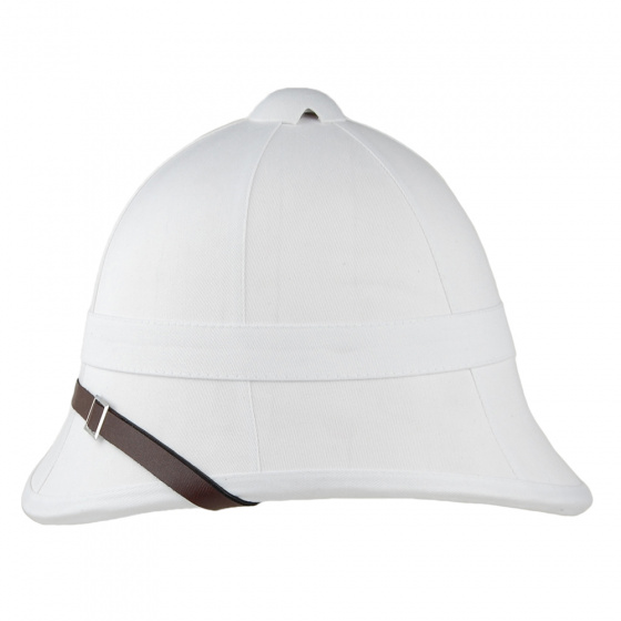 Casque Colonial Type Anglais Blanc