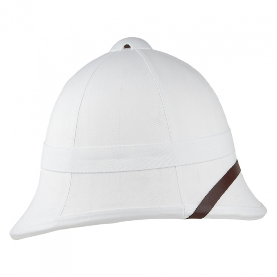 Casque Colonial Type Anglais Blanc