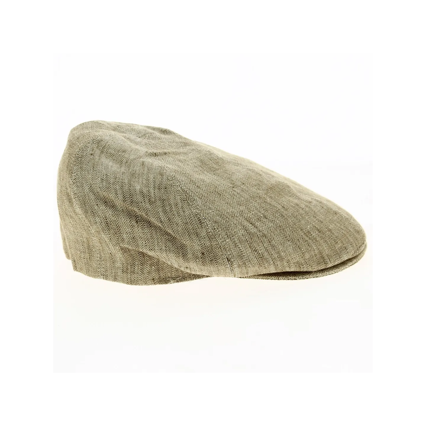 Casquette Bec de canard Léandro Chevron Lin - Traclet Reference : 12558 | Chapellerie Traclet