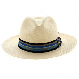 Coastline Panama Natural Fedora Hat - Traclet
