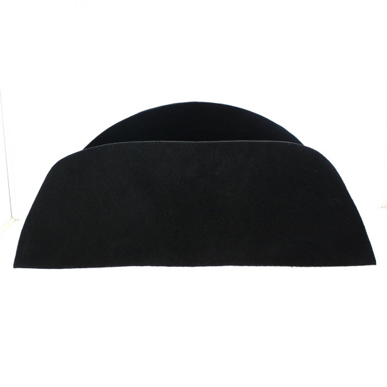 Napoleon Bicorne Black Wool Felt Hat - Traclet