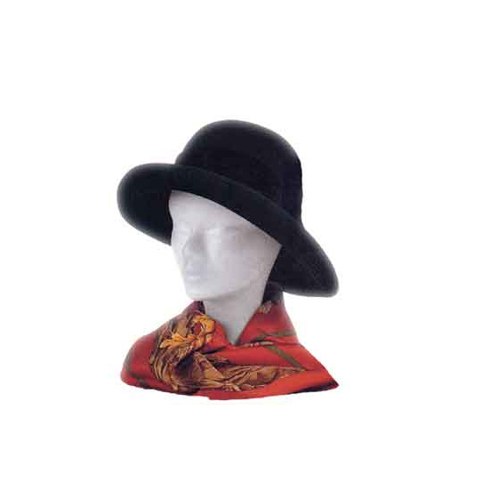Polystyrene Head Woman - marotte