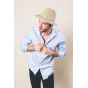 Tanzania Cotton Safari Hat Beige UPF 50+ - Crambes