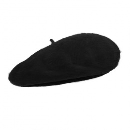Béret Angora Noir - Héritage par Laulhère
