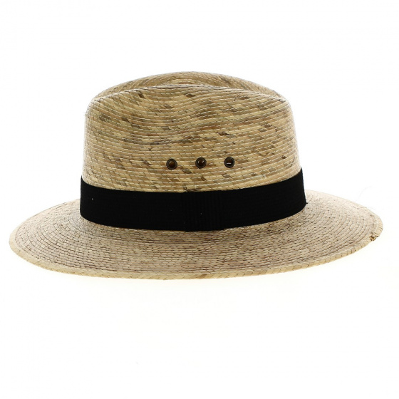 Chapeau Traveller Clint Palmera Paille Naturelle - Traclet