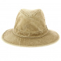 Traveller Outdoor Cotton Beige Hat - Traclet