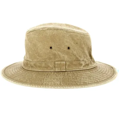 Chapeau Traveller Outdoor Coton Beige - Traclet Reference : 12613 | Chapellerie Traclet