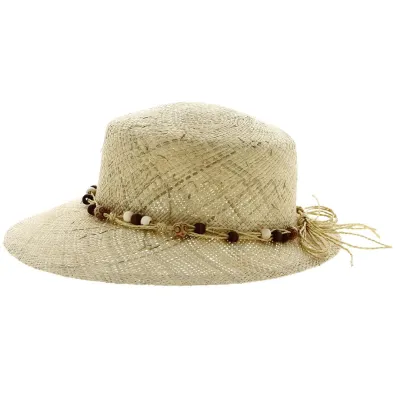 Casquette Visière Milos Paille Naturelle - Traclet Reference : 12631 | Chapellerie Traclet