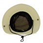 Natural Skaï Outdoor Traveller Hat - Traclet