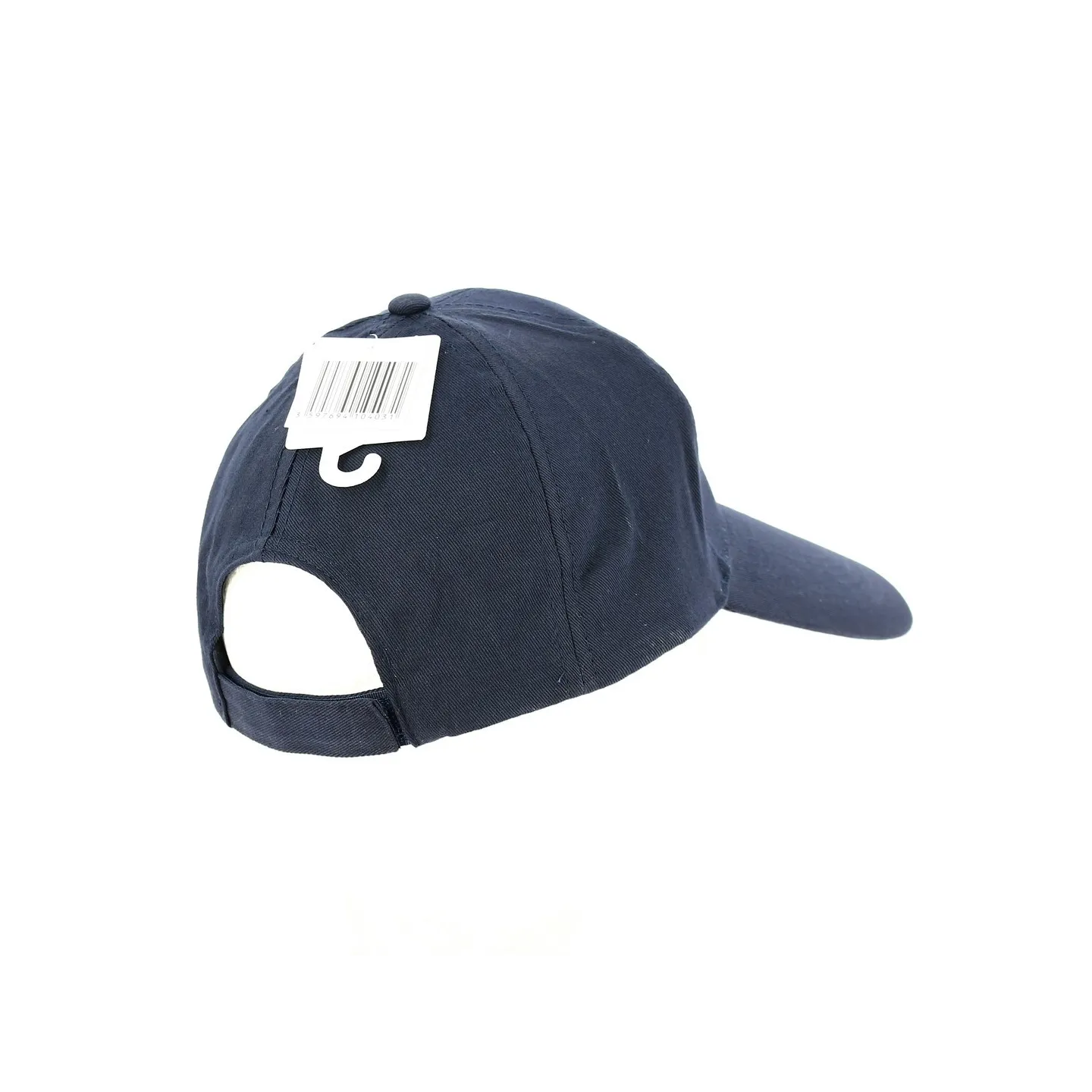 Casquette Baseball Grande Visière Uni Coton Marine - Traclet Reference : 12645 | Chapellerie Traclet