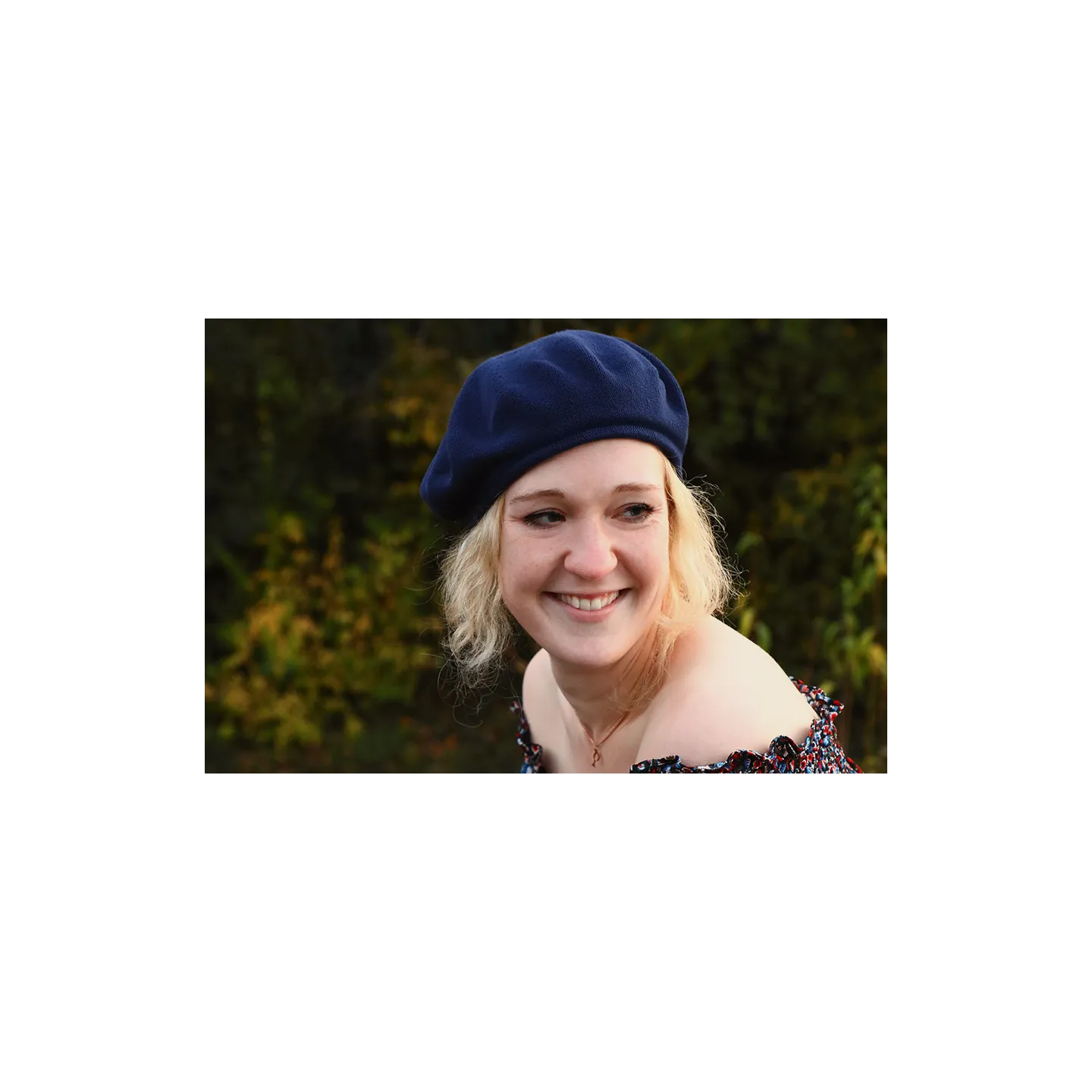 Ida Cotton Beret - Traclet Reference: 12554 | Traclet Hat Shop