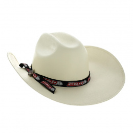 Chapeau Cowboy Cancún Blanc - Bullhide