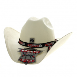 Chapeau Cowboy Cancún Blanc - Bullhide