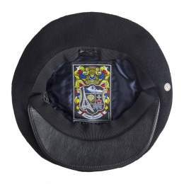 Béret Casquette Sam Noir - Héritage par Laulhère