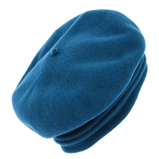 Chopin Heritage Beret by Laulhère - Peacock Blue Chopin Heritage Beret by Laulhère - Peacock Blue