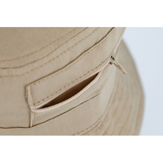 Bob - Chapeau Tissu Coton Beige Bob - Chapeau Tissu Coton Beige