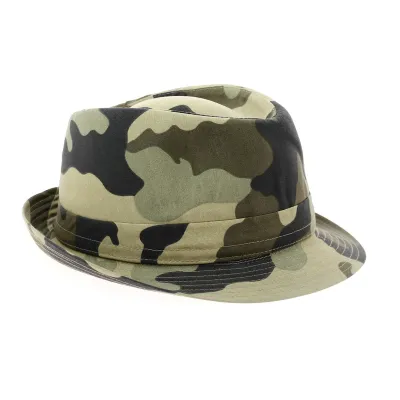 Camouflage trilby hat size 57 Reference: 12694 | Traclet Hat Shop