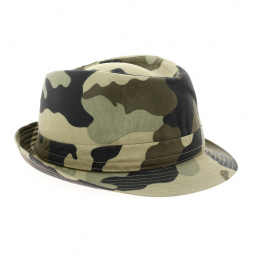 Chapeau trilby camouflage taille 57