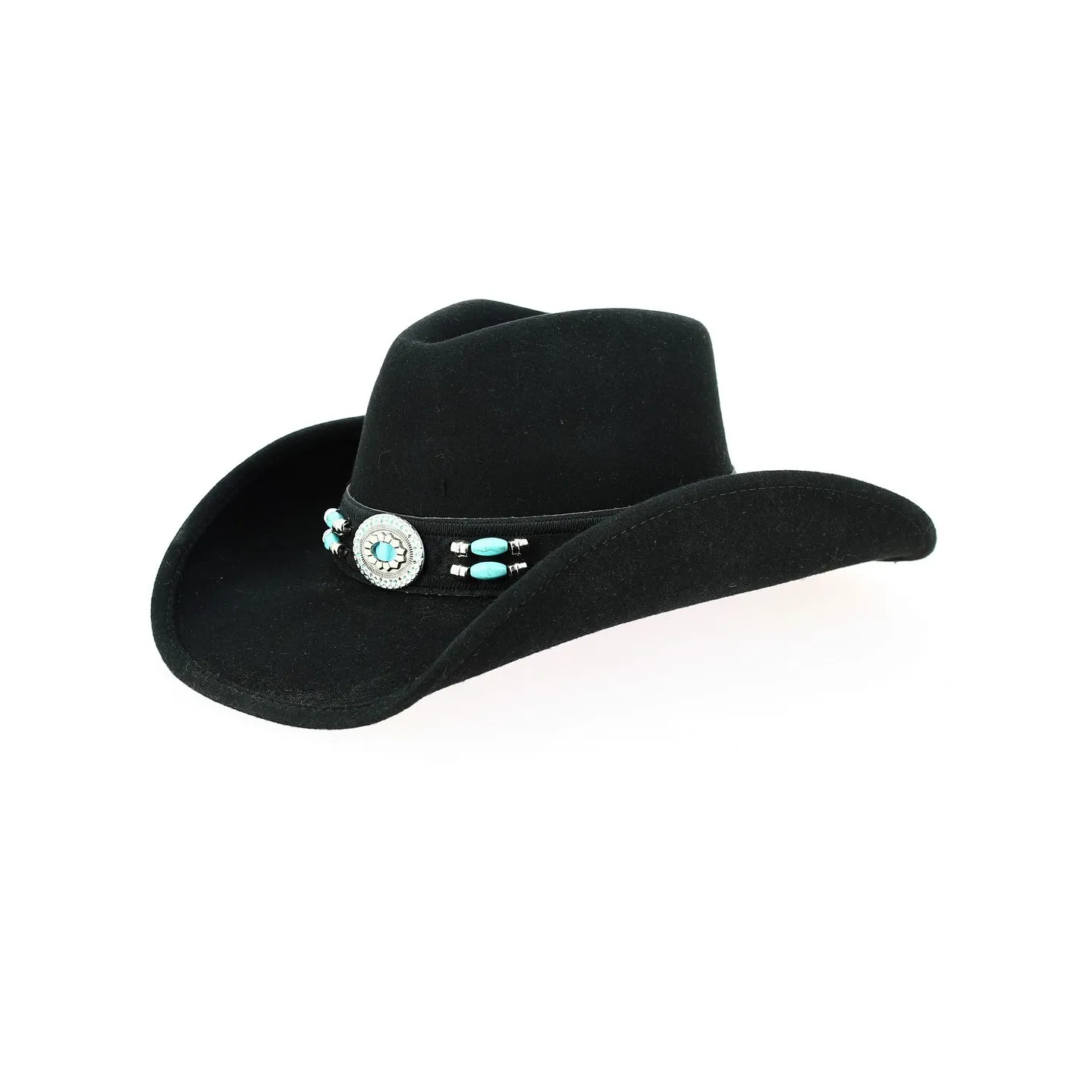Chapeau Cowboy Jewel of the West Feutre Noir - Bullhide Reference : 12706 | Chapellerie Traclet